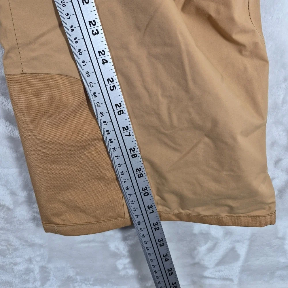 The North Face Freedom Snow Pants Men's Large Beige Ski Snowboard DryVent Winter